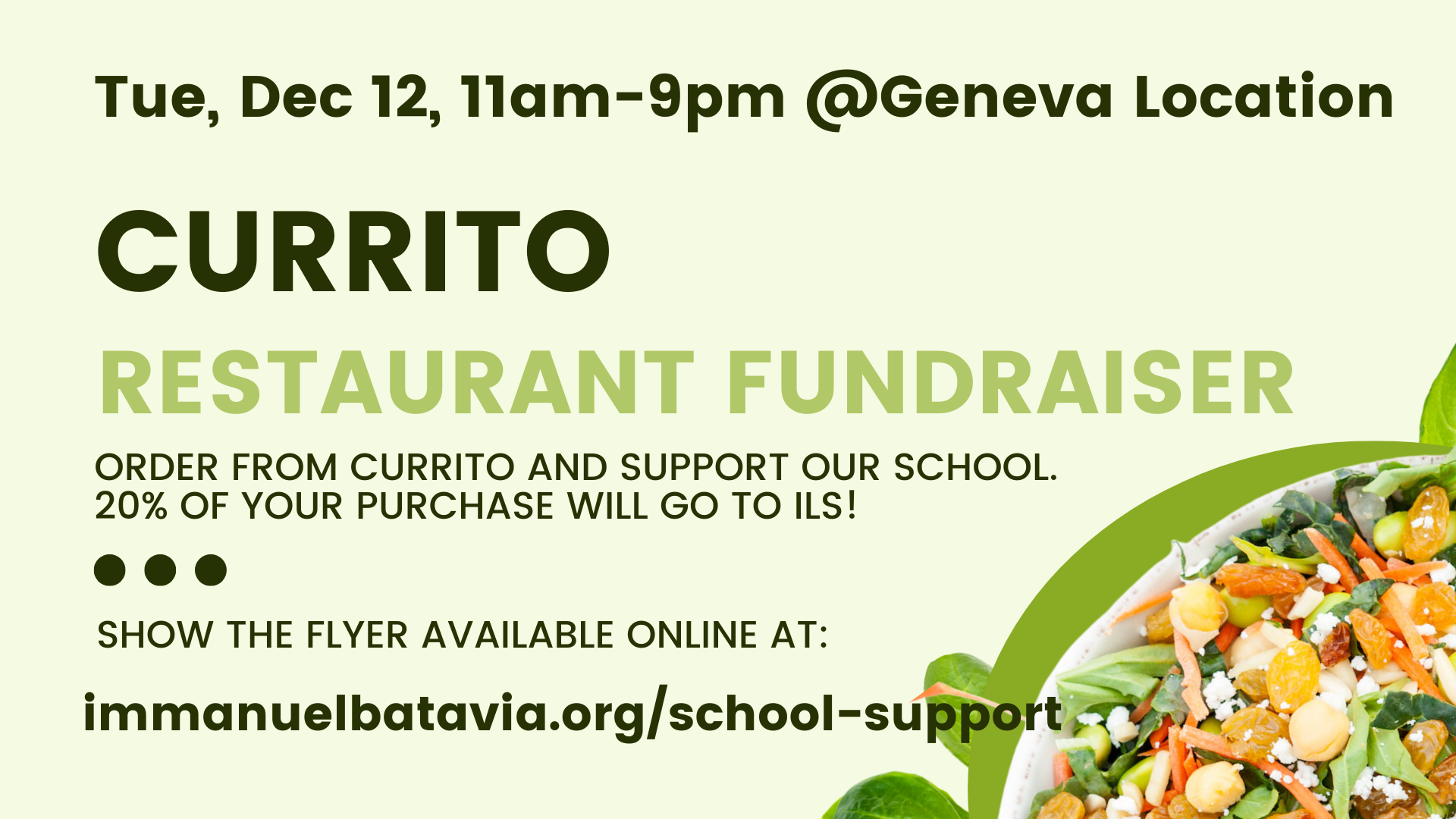 Currito Restaurant Night
